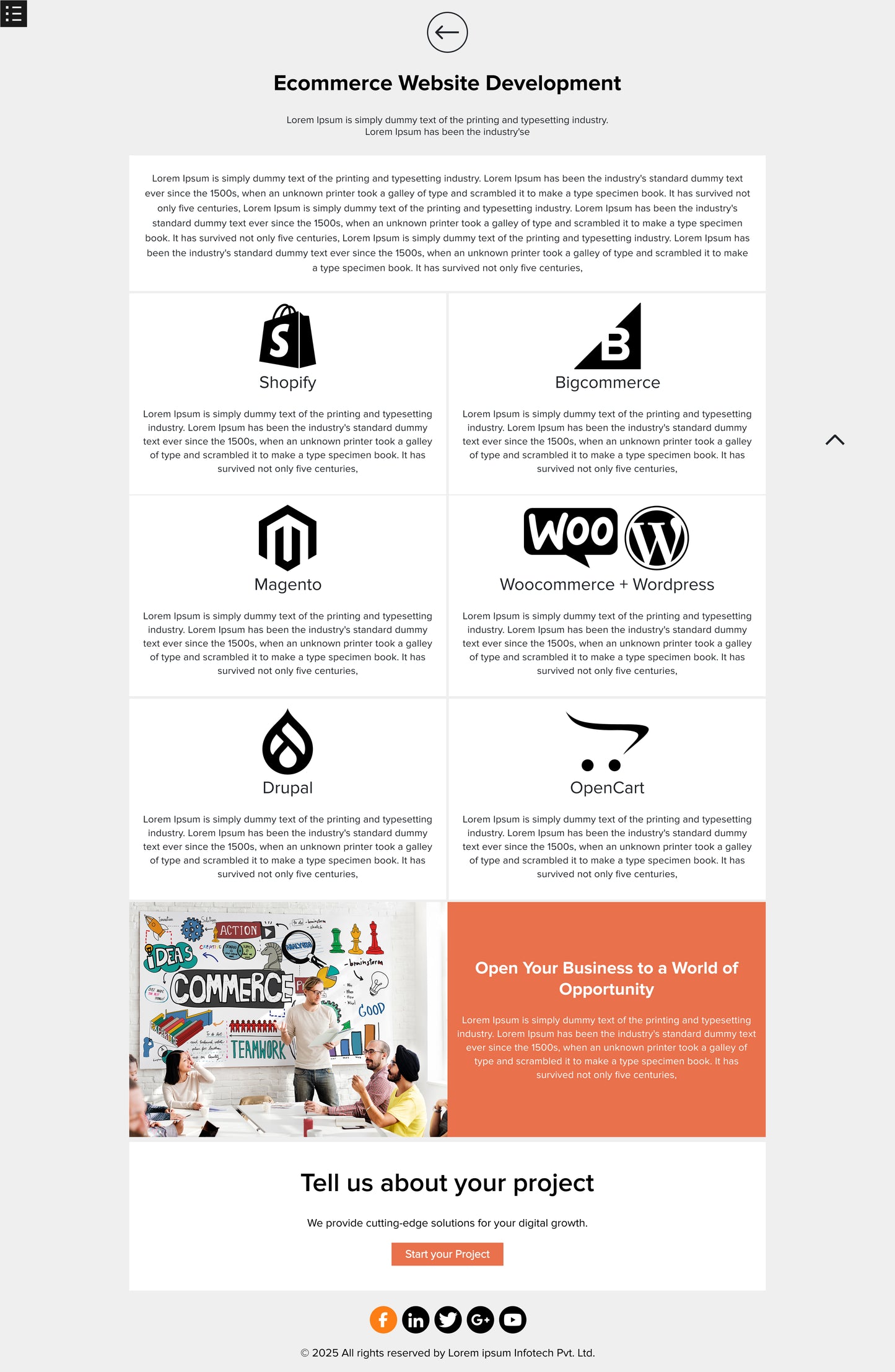 Ecommerce Website Development