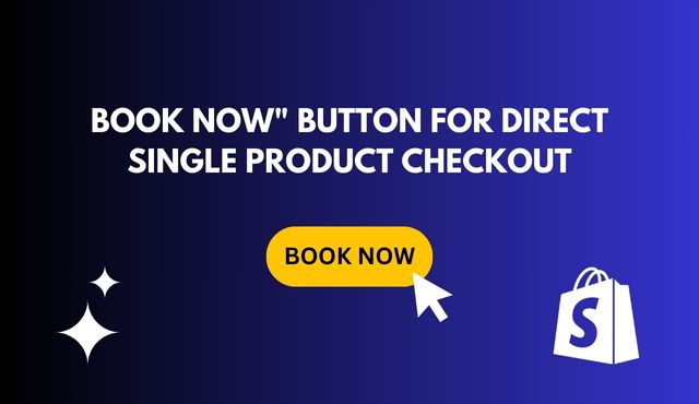 "Book Now" Button for Direct Single Product Checkout
