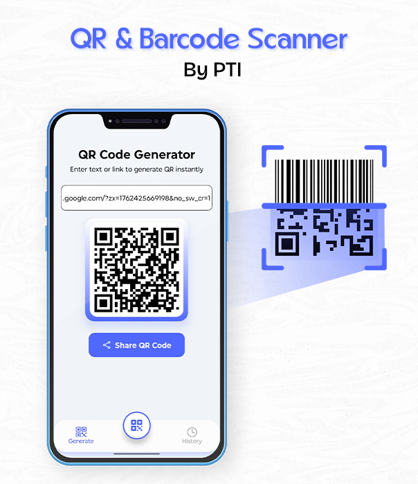 QR & Barcode Scanner - PTI